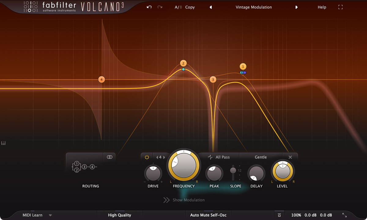 Vintage filter plug-in